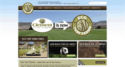 Desktop Screenshot of ecoturffarms.com